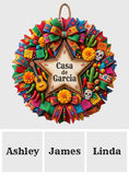 Mexican Fiesta Cinco De Mayo - Personalized Cinco de Mayo Custom Shaped Wood Sign