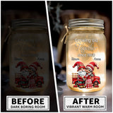 Growing Old Together Since - Personalized Couple Mason Jar Light