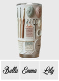 Love Crocheting - Personalized Crocheting Tumbler