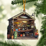 Fishing Equipment - Personalized Fishing Ornament