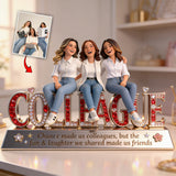 Work Besties - Personalized Colleague Custom Shaped Acrylic Plaque