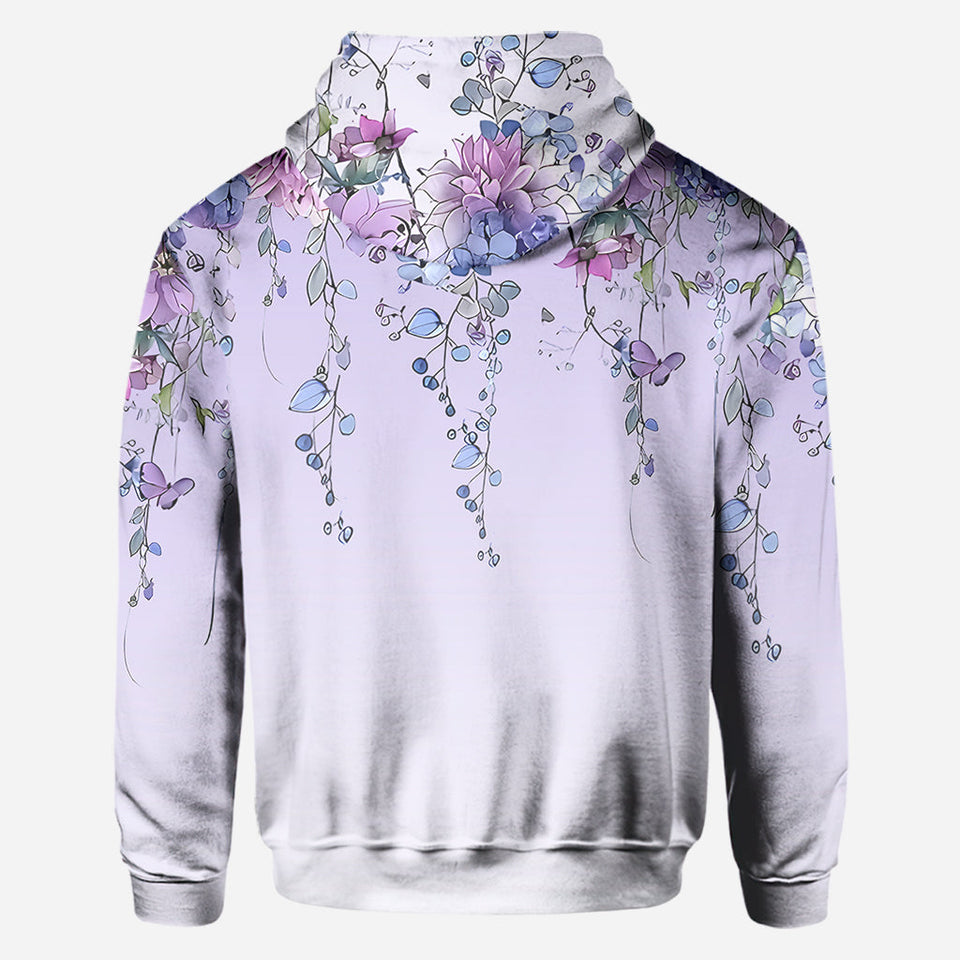 Grandma And Children Butterfly - Personalized Grandma All Over Shirt