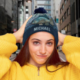 Love Fishing - Personalized Fishing Beanie Hat