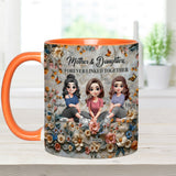 Mother & Daughters - Personalized Mother Accent Mug