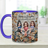 Mother & Daughters - Personalized Mother Accent Mug