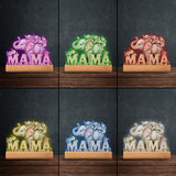We Love You - Personalized Mother Custom Shaped Acrylic Plaque