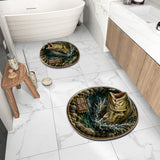 Fishing Lovers Gift - Personalized Fishing Non-Slip Tufted Rug