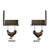 Happy Farm - Personalized Farmer Wooden Wall Mount Sign