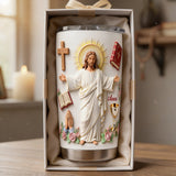Faith Over Fear - Personalized Christian Tumbler