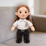 Follow Your Dream - Personalized Pilot Premium Faux Fur Pillow