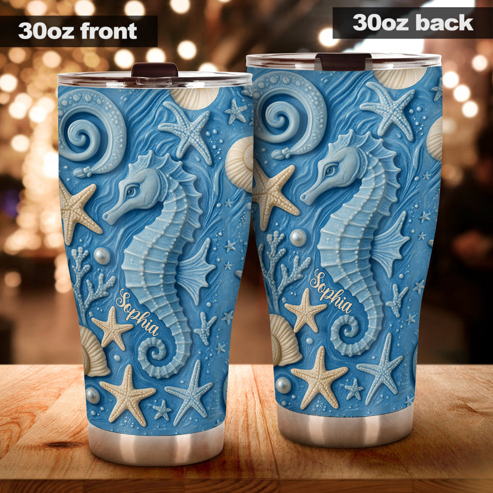Sea Animal Lovers - Personalized Sea Lover Tumbler