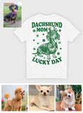 Funny St. Patrick Dog Mom - Personalized Dog All Over Shirt