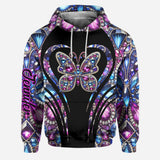 Love Butterfly - Personalized Butterfly Hoodie and Leggings