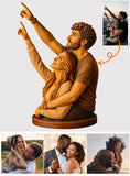 I Love You - Personalized Couple Custom Shaped Acrylic Plaque