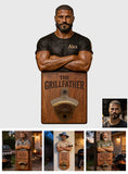 Beer Zone - Personalized Father Wall Bottle Opener