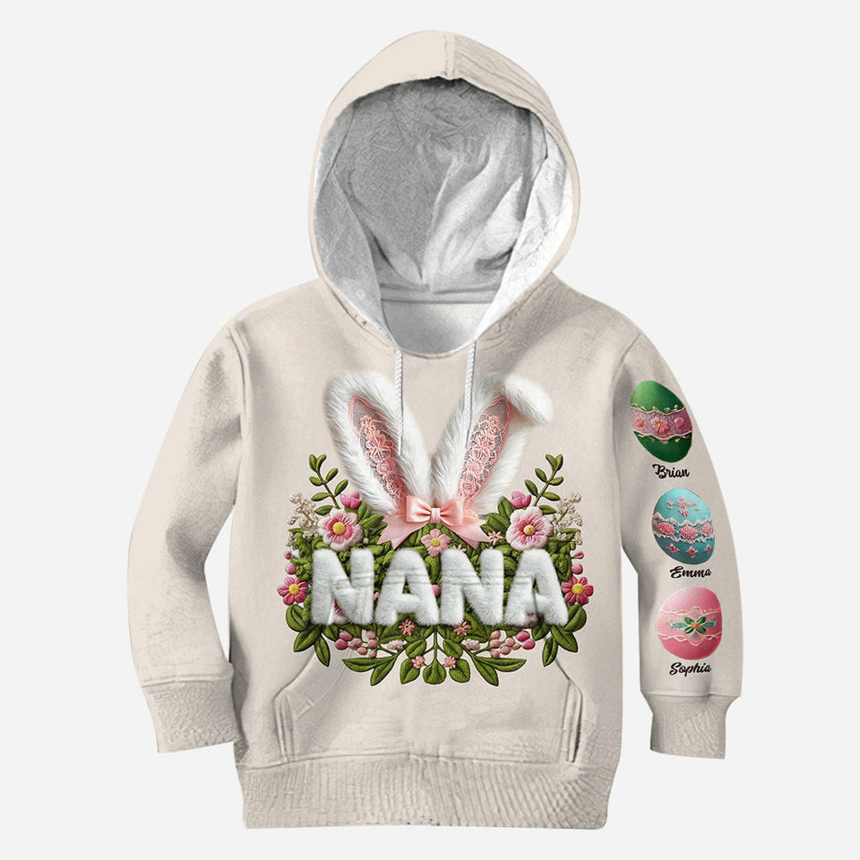 Easter Bunny - Personalized Grandma All Over Shirt