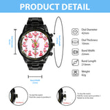 Love Flamingos - Personalized Flamingo Hand Watch