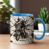 Cool Biker - Personalized Dirt Bike Accent Mug