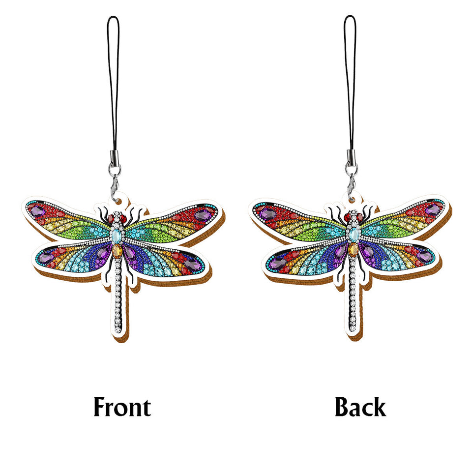 Beautiful Dragonfly - Personalized Dragonfly Wallet Phone Case