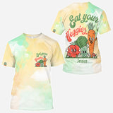 Eat Your Veggies - Personalized Veganism All Over Shirt