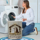 The Greatest Gift Of All Nativity Scene Holy Night - Christian Storage Basket
