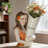 Bloom for Yourself - Personalized Self Love Acrylic Flower Vase