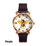 Just A Girl Who Loves Bees - Personalized Bee Women Hand Watch