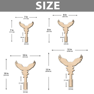 Strong Eagle - Personalized Bald Eagle Tree Topper