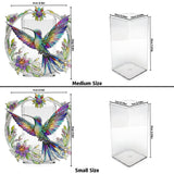 Stunning Humming Bird - Personalized Hummingbird Acrylic Pot