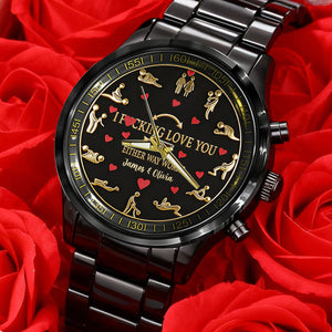I Love You - Personalized Spicy Couple Hand Watch