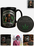 Old Bastards Cannabis Club LifeTime Member - Personalized Weed Accent Mug & Coaster