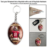 Game Day - Personalized Football Ornament