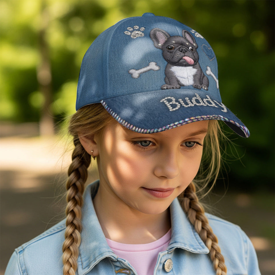 Custom Any Photo Proud Dog/Cat Mama - Personalized Dog Classic Cap