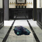 Beautiful Witch - Personalized Witch Shaped Doormat/ Rug
