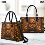 Mama Bear - Personalized Mother Leather Handbag
