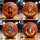 Believe In Yourself - Personalized Basketball Multi-Sport Ball