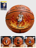 Believe In Yourself - Personalized Basketball Multi-Sport Ball