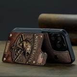 Master Baiter - Personalized Fishing Fully Printed Wallet Phone Case
