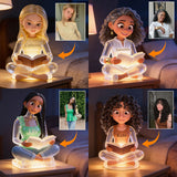 Book Lover - Personalized Book Acrylic LED Night Light
