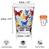 Beautiful Butterfly - Personalized Butterfly Shot Glasses Set