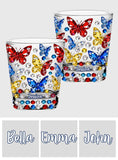 Beautiful Butterfly - Personalized Butterfly Shot Glasses Set