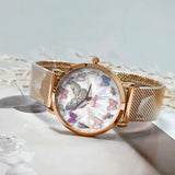 Sparkle Butterfies - Personalized Butterfly Women Hand Watch