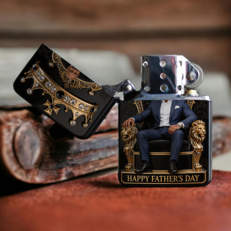 Custom Any Photo The Best Dad/Grandpa/Uncle... - Personalized Father Lighter