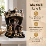 Custom Any Photo - Personalized Father Custom Shaped Acrylic Plaque