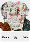 Sew Addicted To Sewing - Personalized Sewing All Over Shirt