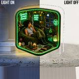 Stoner Gift - Personalized Weed Acrylic LED Night Light