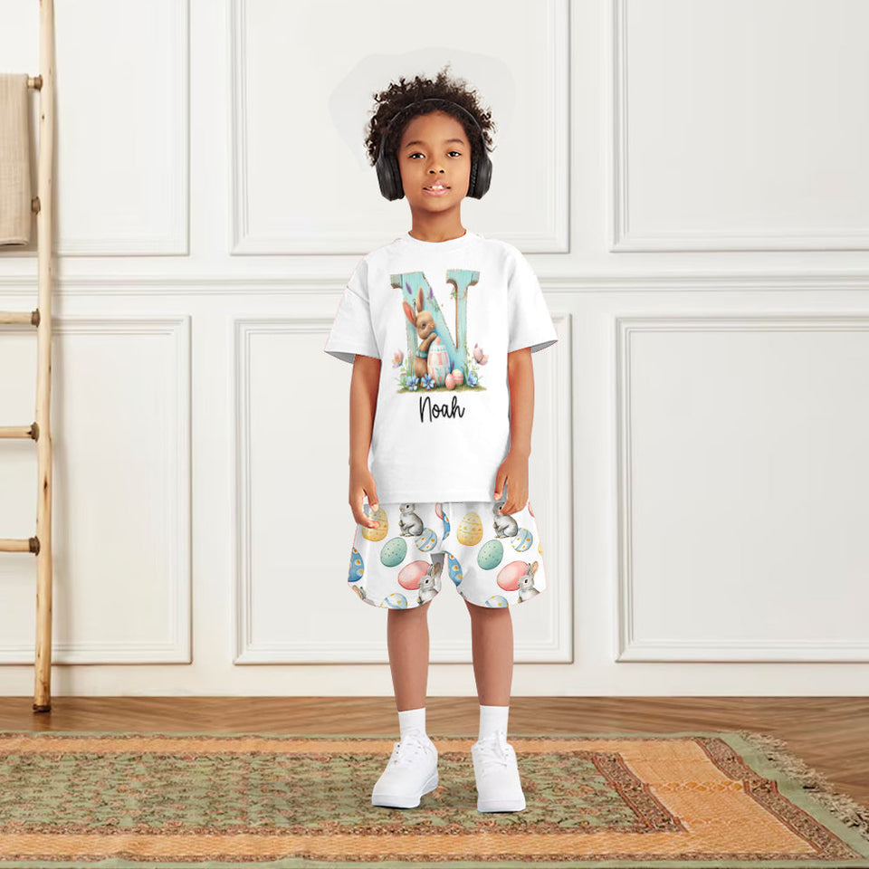 Easter Bunny - Personalized Kid T-shirt & Shorts