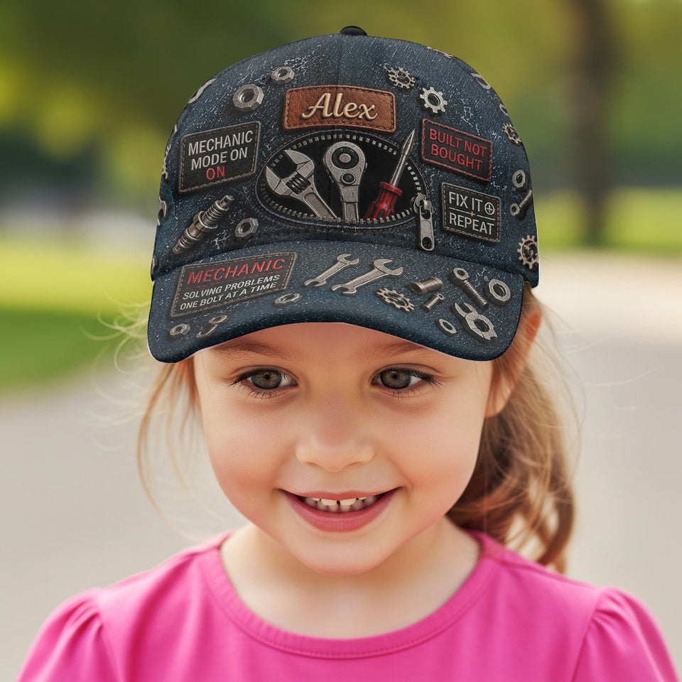 Mechanic Gift - Personalized Mechanic Classic Cap
