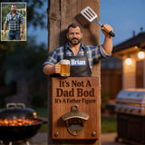 Grill & Brew - Personalized Father Wall Bottle Opener