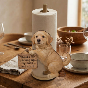 Custom Any Photo - Personalized Dog Paper Towel Stand